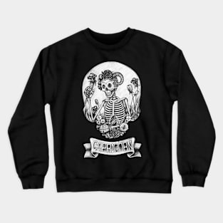 Zodiac capricorn skull. Crewneck Sweatshirt